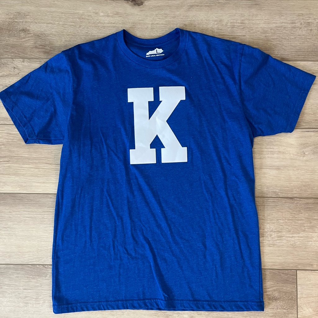 Royal Blue Kentucky K Tshirt  Unisex